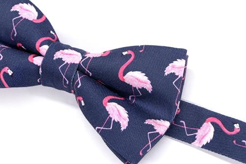 Image of OCIA Cute Pattern Pre-tied Bow Tie Adjustable Bowties for Adult & Children
