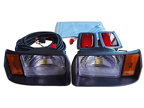 Club Car DS Light Kit for 1993-UP Golf Cart Factory style I OEM Basic Headlight & Taillight Kit with wires - Image 3