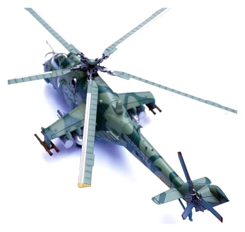 Mi-24 V helicóptero armado de aleación escala 1:72 modelo de avión sin desgaste 5