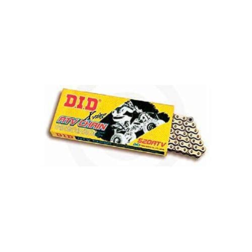 DID 520ATV-98 Gold X-Ring Chain with Connecting Link