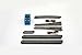 Kato N Scale Model Train Track Set - 44 cm x 5 cm x 27 cm - 9 mm Rail Gauge - Passing Siding (2 #6 Turnouts, Switch Controllers, Connecting Track)