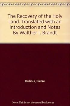Hardcover The Recovery of the Holy Land. Translated with an Introduction and Notes By Walther I. Brandt Book