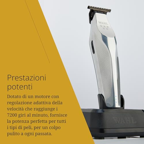 Wahl HI-VIZ Tagliacapelli - Per Tutti I Tipi Di Capelli - Con Lama Larga A T Migliorata - 4
