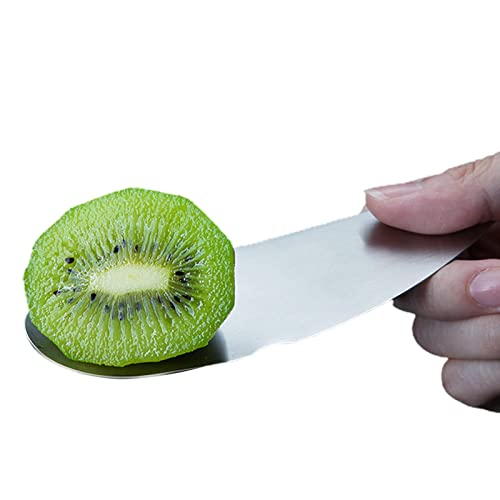 Yusheng Cuillère Kiwi,Coupe-cuillère Kiwi 2 en 1 en Acier Inoxydable - Cuillères à éplucher Les avocats pour Couper Les Fruits et légumes, Multi-usages pour Les ustensiles de Cuisine à Domicile