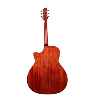 Guitare Acoustique, Basse Pression, Cadeau de tonalité Lumineuse, Guitare Folk à Texture Fine pour les Mélomanes pour Jouer (Brun) - Les Beatles, Paul McCartney, John Lennon, RIngo Starr, George Harrison Guitare Acoustique, Basse Pression, Cadeau de tonalité Lumineuse, Guitare Folk à Texture Fine pour les Mélomanes pour Jouer (Brun) – Image 7