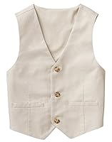 Algopix Similar Product 8 - Gymboree Baby Boys 3Button Linen Vest