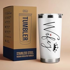 Giftsforwifefromhusbandwifegiftsweddinganniversaryforwomenvalentinesbirthdaygiftideasmothersdaychristmasgiftforherromanticlovecupforher20ozwhitetumbler Urban Country Home Decor Gifts for wife from husband wife gifts wedding anniversary for women valentines birthday gift ideas mothers day christmas gift for her romantic love cup for her 20 oz white tumbler urban country home decor