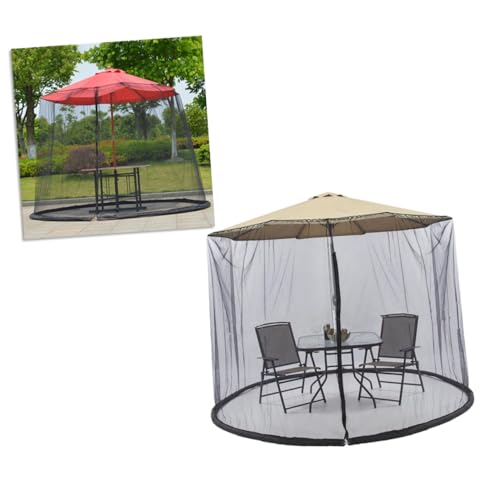 Moustiquaire pour parasol installation facile anti-insectes balcon