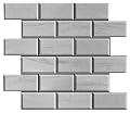 Carrara Marble Italian White Bianco Carrera 2x4 Wide Beveled Mosaic Tile Honed for Bathroom and Kitchen Walls Kitchen Backsplashes