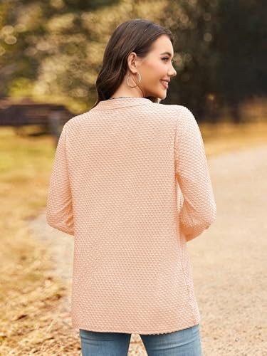 Image of Bulotus Womens Turtleneck Sweaters Ribbed Knit Split Cowl Neck Tunic Sweaters