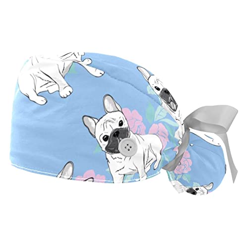 Casquettes de travail au motif de chiens pour égayer votre quotidien médical