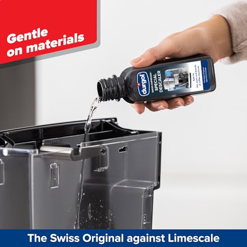 Image of Durgol Swiss Espresso, Descaler and Decalcifier for All Brands of Espresso Machines and Coffee Makers, 4.2 Fluid Ounces (Pack of 2)
