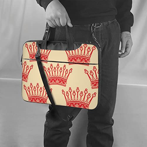 Sac pour ordinateur portable VACSAX couronne rouge et porte-documents chic