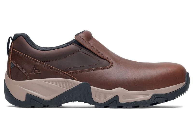 Image of ACE Work Boots Men's Nano Composite Toe (Nct) Hiker Work Boots, Slip Resistant, Water Resistant