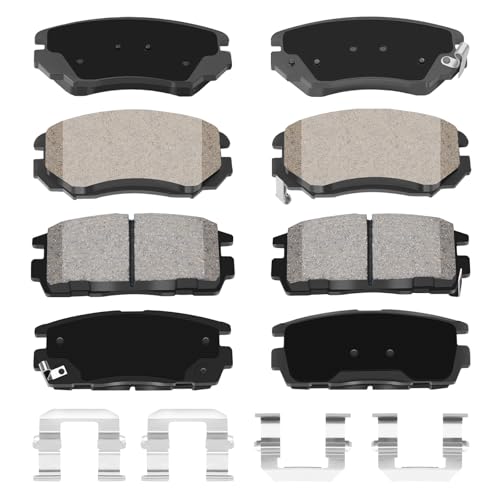 Image of Front and Rear Brake Pads D1421 D1275 Fit For GMC Terrain 2010-2017,For Chevrolet Equinox 2010-2017,Captiva Sport 2012-2015,For Buick Regal 2011-2012,2016-2017, Suzuki XL-7 2007-2009