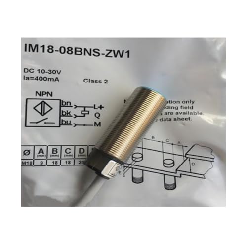 Capteur IM18-08BNS-ZW1 haute précision avec boîtier cylindrique robuste M18