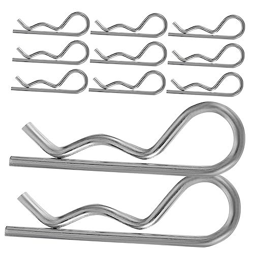 Gadpiparty Set Di Clip Per Perni Di Tensione A Molla Da 20 Pezzi Con Chiavetta Di Fissaggio A Molla 6x32