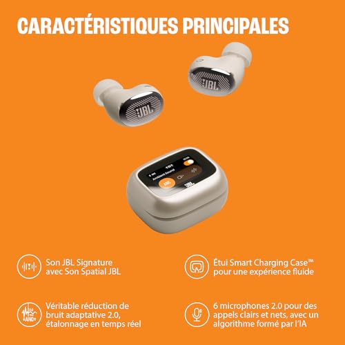 Son haute résolution avec ces écouteurs noirs à boîtier intelligent - 6