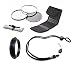 Canon PowerShot SX60 HS High Grade Multi-Coated, Multi-Threaded, 3 Piece Lens Filter Kit (58mm) + Lens/Filter Ring + Krusell Multidapt Neck Strap + Nw Direct Microfiber Cleaning Cloth