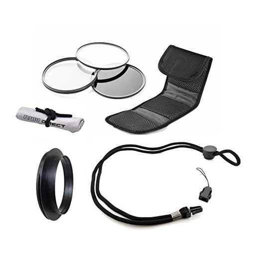 3 Piece Lens Filter Kit for Nikon Cameras