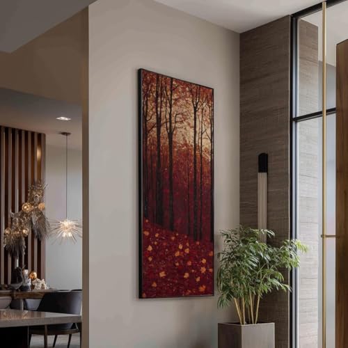 Toile canopée automnale : dynamisez vos murs vides et ternes - 3