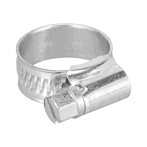 Image of fiXte® Jubilee OX Hose Clip Clamp, 18-25mm (3/4 inch to 1 inch) - Pack of 2