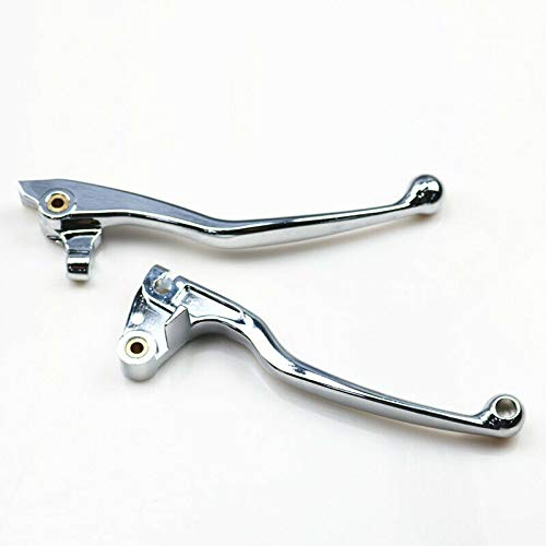 Palanca de freno cromada delantera compatible con Yamaha XVS400 Drag Star 1996-2002 2