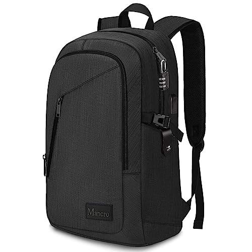 Mancro MCR2016YDBB02-US Business Travel Laptop Backpack thumb #7