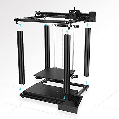 Ender 5 Pro 3D-Drucker Silent Motherboard Mainboard Meanwell Netzteil und Craborundom Glasplattform, funktioniert mit PLA/ABS, Druck für Anfänger und Heimnutzer, Druckgröße 220 x 220 x 300 mm - Image 5