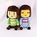 FidgetGear 8" Undertale Character Frisk and Chara Plush Doll Soft Stuffed Toy Kids Gift