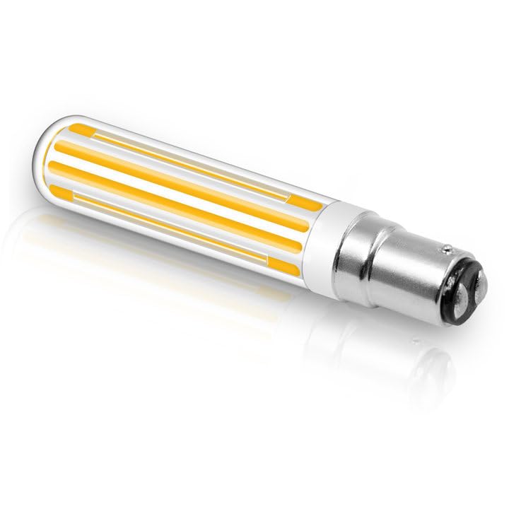 B15D LED 10W Dimmbar Ersetzt für Osram Halolux Ceram 75W-100W, Warmweiß 2700K B15D LED Glühbirnen 1000LM für Schlafzimmer Wohnzimmer AC 220V, 1 Stück