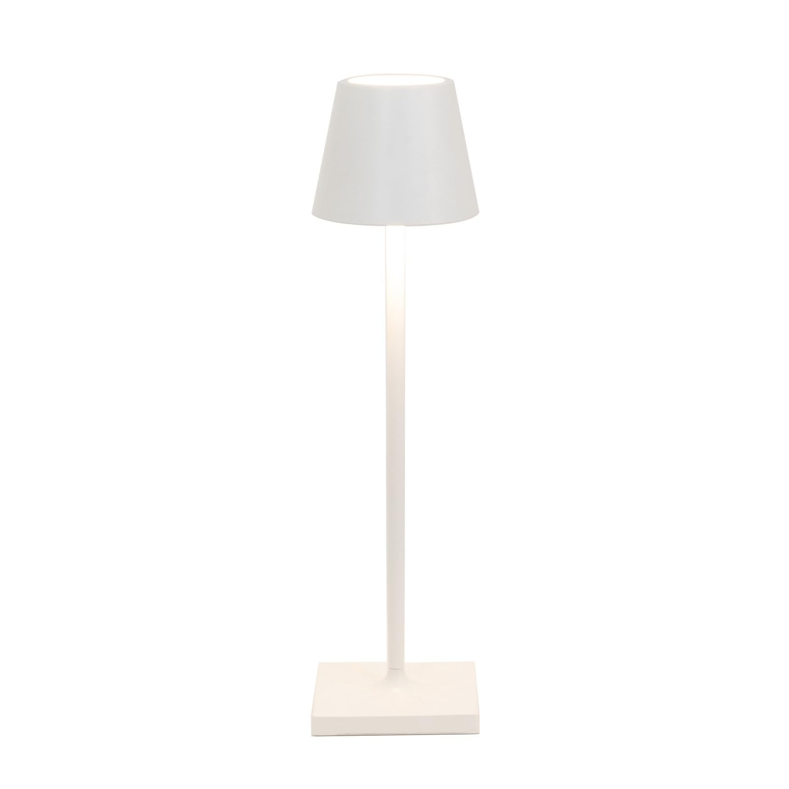 Zafferano, Poldina Micro Lamp, Rechargeable Cordless Table Lamp with Touch Controls, Suitable for Interior and Outdoor Dimmer