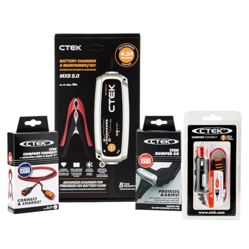 CTEK (40-206) MXS 5.0 12Volt Battery Charger Vehicle Storage...