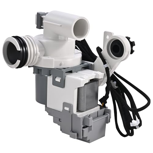 DC97-19289F Washer Drain Pump Assembly for Samsung Washing Machine - Replaces DC97-17366A DC97-17349B DC97-19289A PX3516-01 - Fits WA45H WA48H WA50K WA52J WA40J Top Load Washer Motor