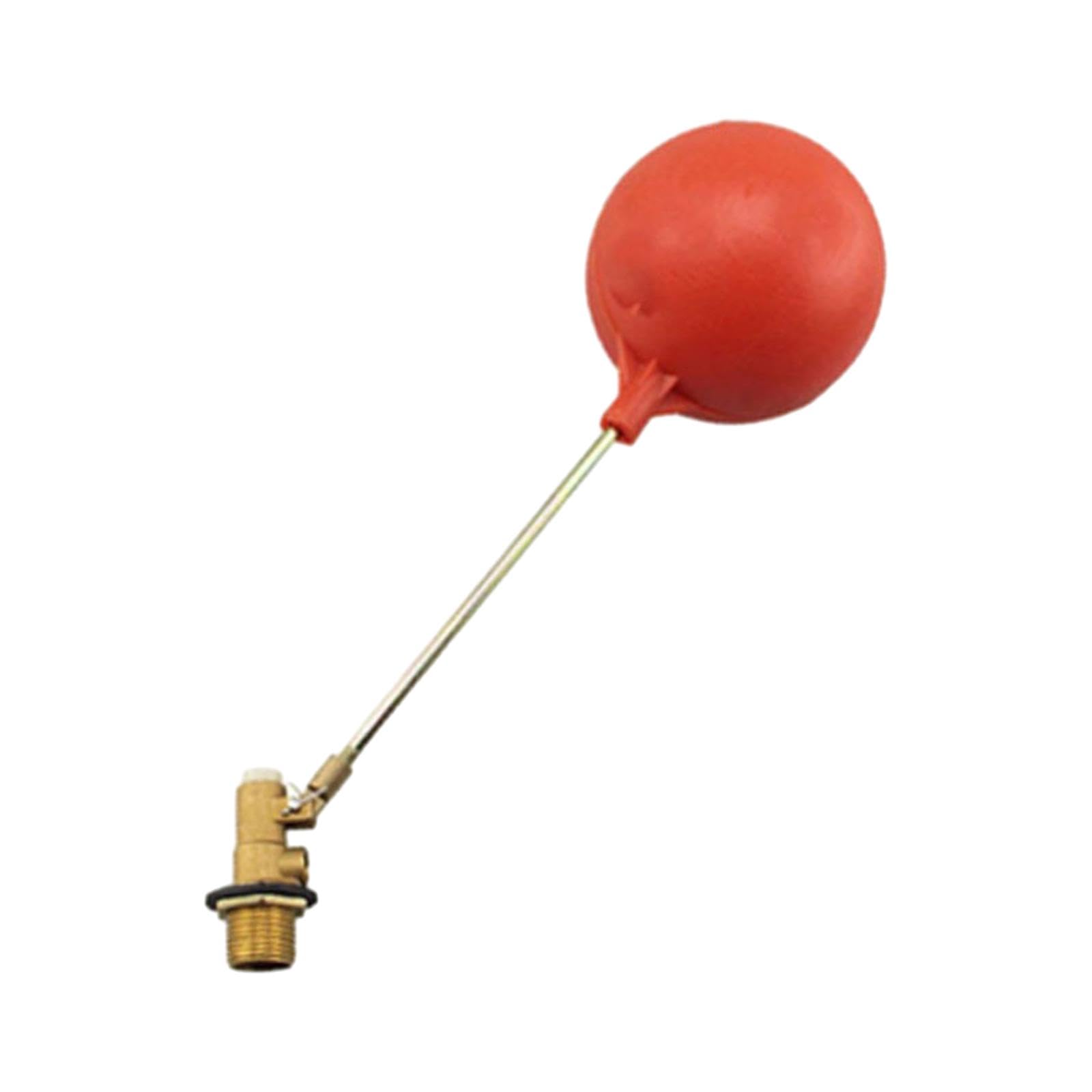 kowaku Vanne à flotteur pour réservoir d'eau, vanne à flotteur en laiton, interrupteur à bille flottante pour petits étangs de piscine, 1 pouce DN25