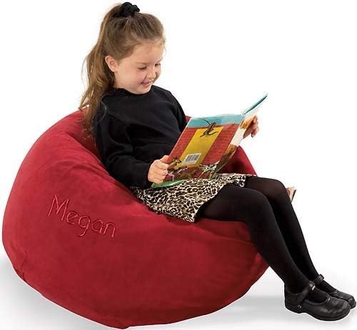 Miniatura 2 de Fun Furnishings Puf, rojo