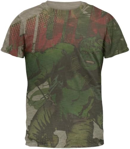 Incredible Hulk - Charge All-over Soft T-Shirt