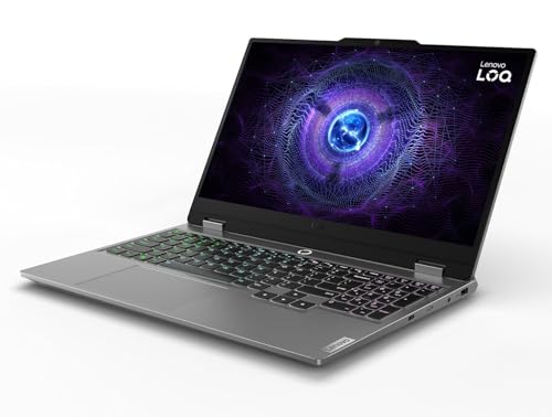Image of Lenovo LOQ, Intel Core i7-13650HX, 13th Gen, NVIDIA RTX 4060-8GB, 16GB RAM, 1TB SSD, FHD 144Hz 300Nits, 15.6 inch /39.62cm, Windows 11 Home, MS Office 24, Grey, 2.38Kg, 83DV01BHIN, 100% sRGB Gaming Laptop