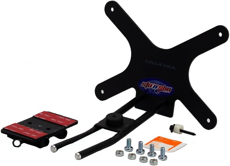 STO N SHO Front License Plate Bracket Compatible with 2025 Ford Mach-E (Except GT)-Off Set Design
