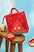 Skater Studio Ghibli Howl's Moving Castle Thermal Insulated Lunch Bag with Zip Closure - Calcifer