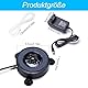 ASOFTY Aquarium Sprudler Stein Sauerstoff Pumpe, Aquarium Blasenlicht, 7 Farben LED Buntes Licht Aquarium Luft Stein, Aquarienleuchte mit Luftblasenloch für Aquarium Dekoration