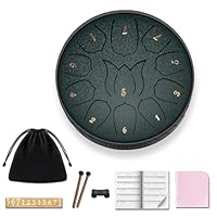 ハンドパン　ヨガ瞑想　楽器　ドラム新品 Amazon | Rxakudedo ハンドパン ドラム 22インチ 440Hz プロ仕様