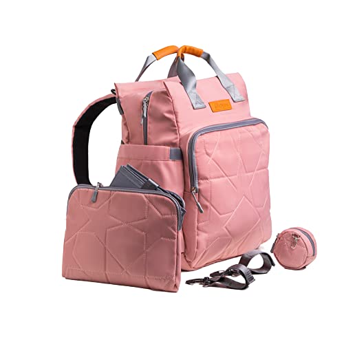 Clamera Diaper Bag Backpack – 5-In-1 Magna Travel Back Pack – Extra Large Diaper Bag With Changing Pad, Diaper Pouch, Pacifier Pouch & Stroller Hangers #TOP2