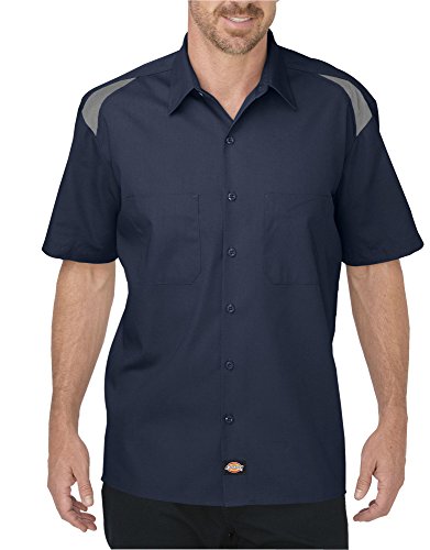 Dickies Occupational Workwear LS605DNSM-MT Performance Short Sleeve Team Shirt, 16.5
