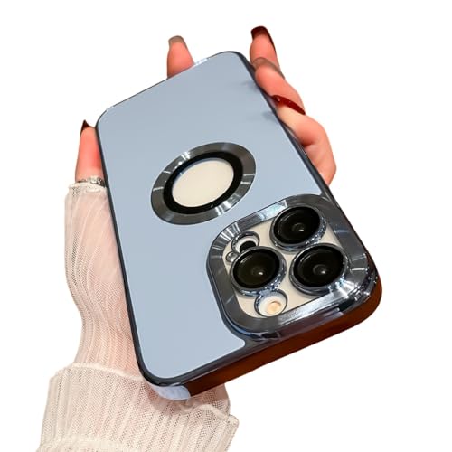 Coque iPhone 13 antichoc bleu sierra idéale pour sécuriser vos photos au quotidien