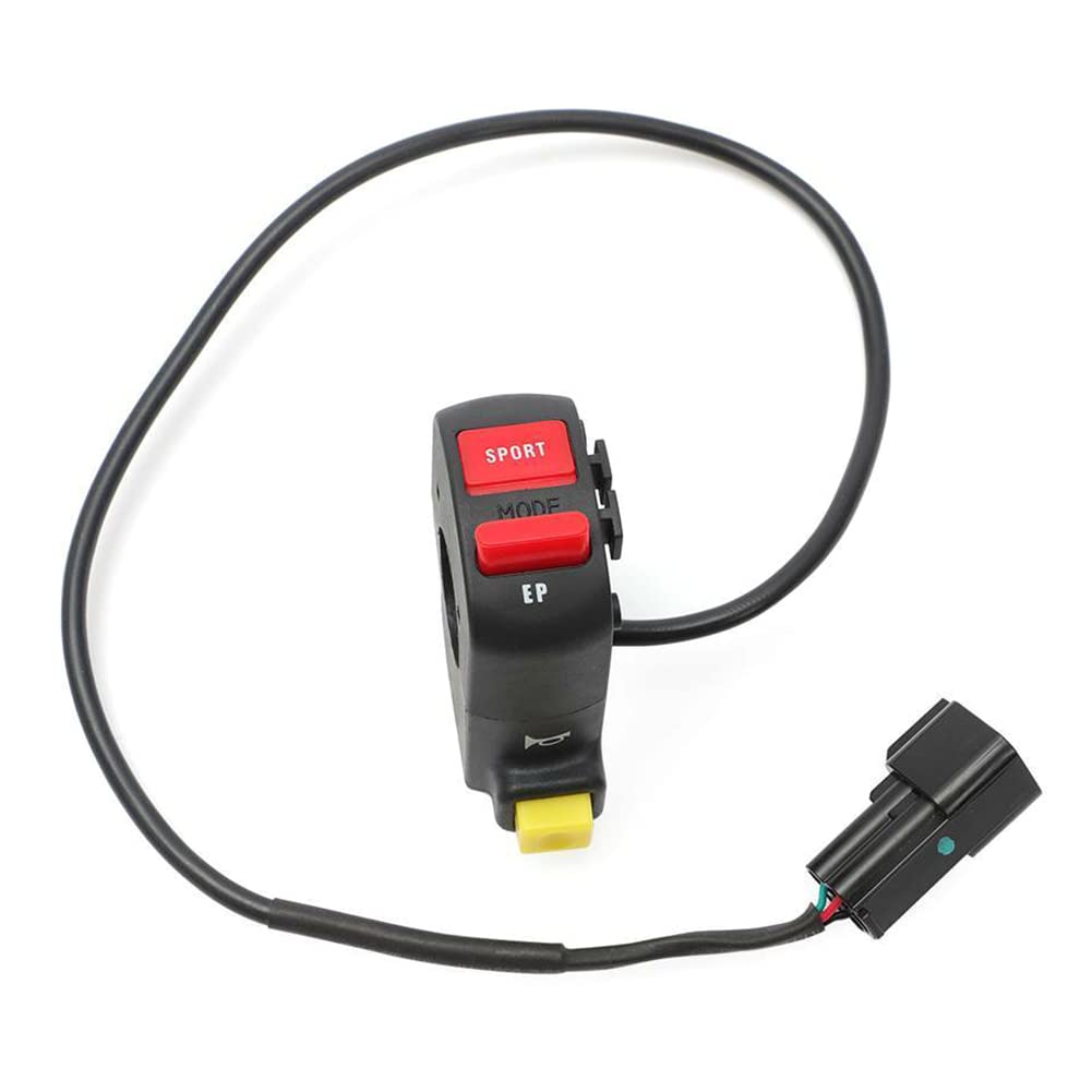 FSFY Motorcycle Handlebar Control Switch, Left Handlebar Mount Combination Switches with Horn, Engine Ignition Stop Switch for Sur-Ron Surron Light Bee Off Road Bike 2018 2019 2020