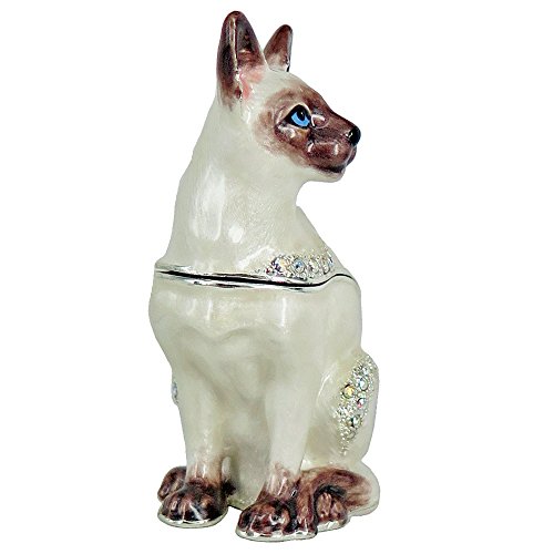 Rucinni Siamese Cat Trinket Box #TOP1