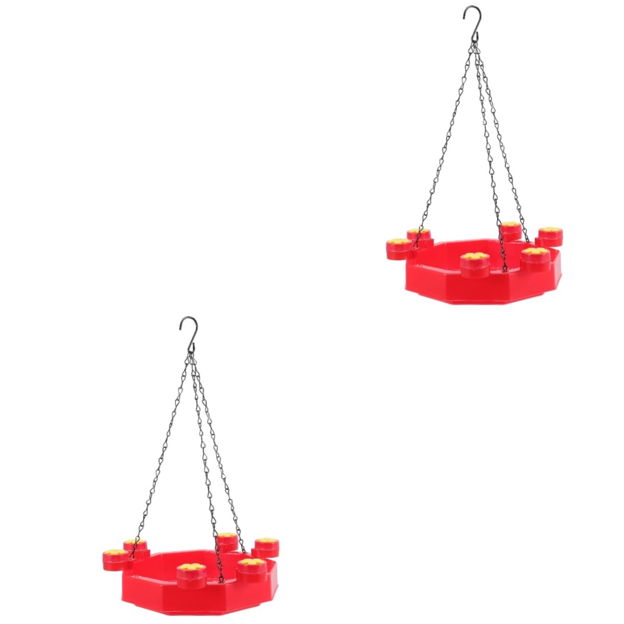 2 comederos para colibríes, decoración de jardín al Aire Libre, comedero Colgante para pájaros, Herramienta de alimentación para pájaros, contenedor para pájaros, comedero para pájaros, Jaula para pá