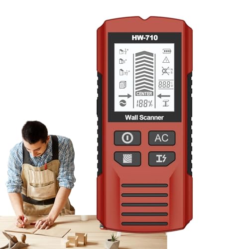 Mppchhn Detector de metales de mano, detector de metales manual | Pantalla LCD multifuncional y detector de metales de audio - Escáner de seguridad de alta sensibilidad, herramienta de búsqueda