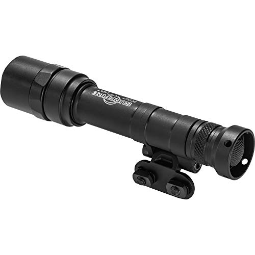 Image of SureFire Weaponlight LED - M640U-BK-PRO 1,000 Lumens 11,300 Candela - Black | M640U-BK-PRO Mini Scout Light Pro Hybrid Beam LED w / Click Tailcap Switch - Mil-Spec Hard Anodized IPX7 - Black